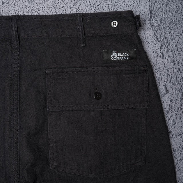 HBT Fatigue Pants(Black)