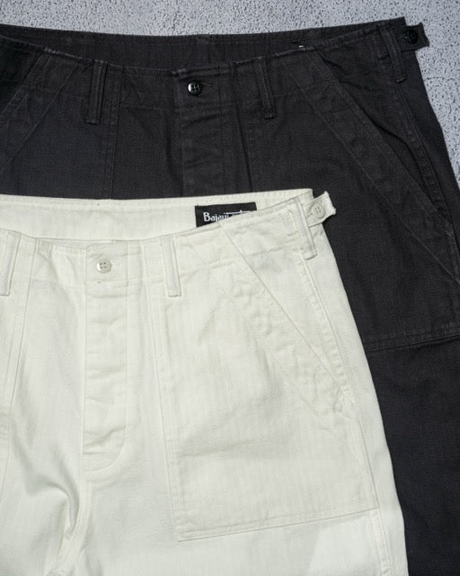 HBT Fatigue Pants(White)