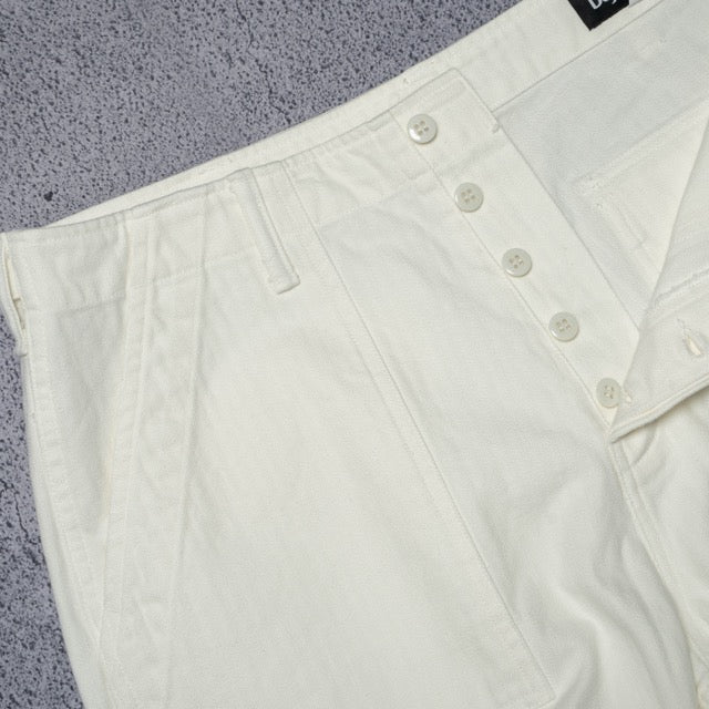 HBT Fatigue Pants(White)