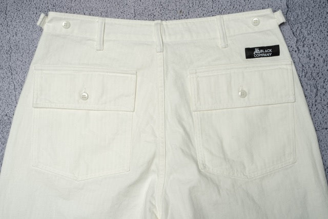 HBT Fatigue Pants(White)