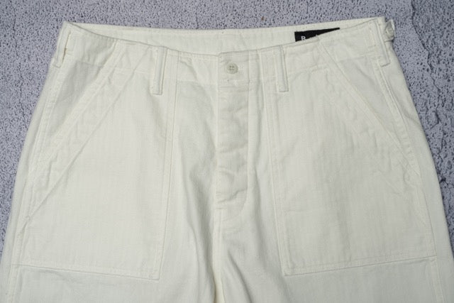 HBT Fatigue Pants(White)