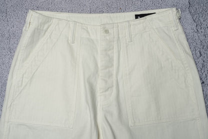 HBT Fatigue Pants(White)