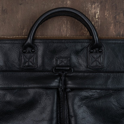 Horse Hide Helmet Bag(Tea Core Black)