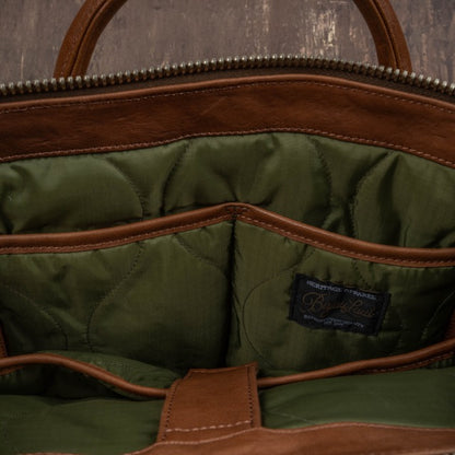 Horse Hide Helmet Bag(Tan Brown)
