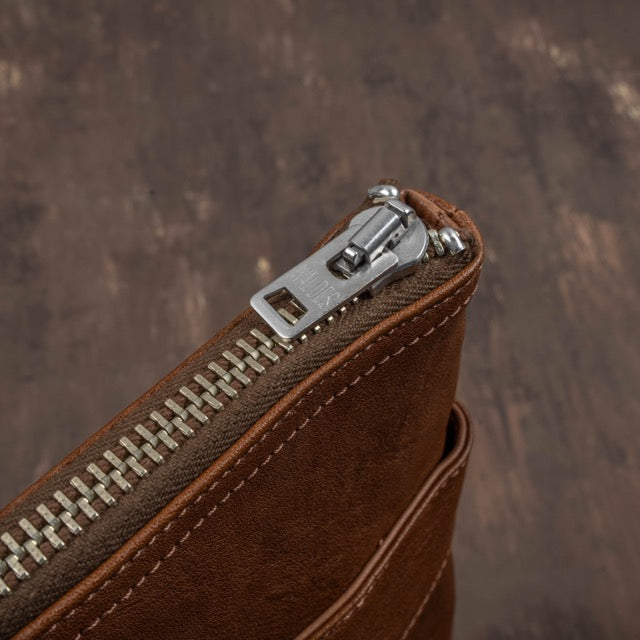 Horse Hide Helmet Bag(Tan Brown)