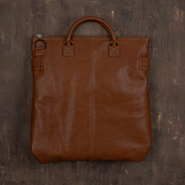 Horse Hide Helmet Bag(Tan Brown)