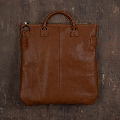 Horse Hide Helmet Bag(Tan Brown)