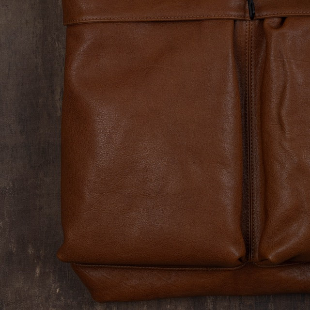 Horse Hide Helmet Bag(Tan Brown)
