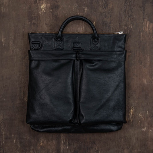 Horse Hide Helmet Bag(Natural Grain)