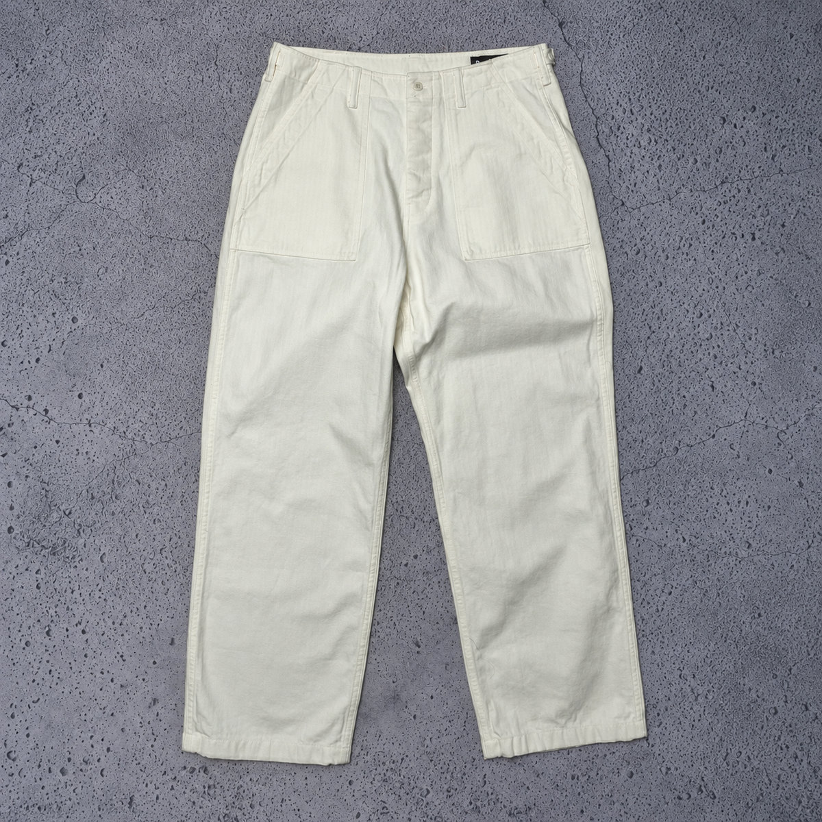 HBT Fatigue Pants(White)